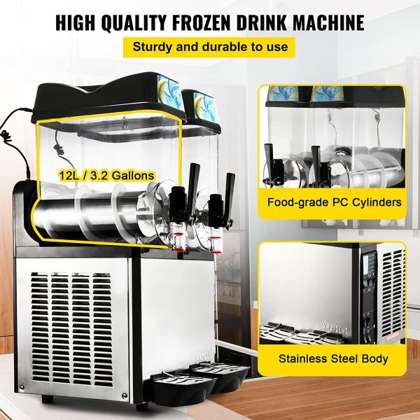Buy Margarita Frozen Ice Slush Machine 220V Milk Shake Cocktails at wholesale prices