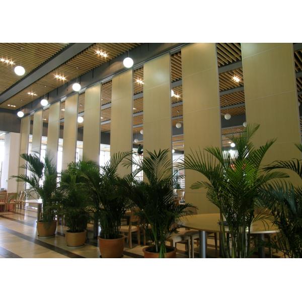 Buy Folding Acoustic Room Dividers , Banquet Hall Aluminium Partition Wall at wholesale prices
