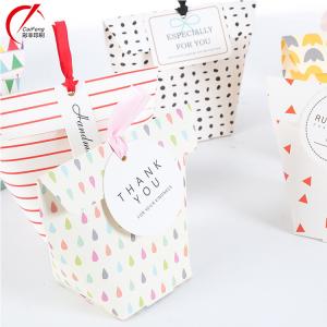 Embossing Printing Handling Custom Gram Folding Wedding Sweet Candy Packaging