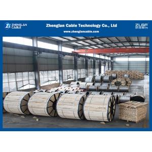 Bare ACSR Aluminium Conductor Steel Reinforced 18.7~1211mm2 ASTM B231 ISO 9001