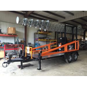 Hot Dip Galvanization 4g Rapid Deployment Tower , Cow Mobile Tower