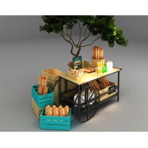 Car Design Bakery Display Racks / Bread Display Showcase Automobile Styling