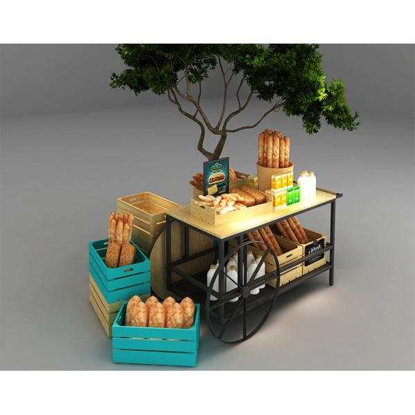 Buy Car Design Bakery Display Racks / Bread Display Showcase Automobile Styling at wholesale prices
