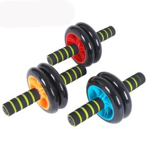 OEM 145*59cm BSCI Double Wheel Abs Health Abdomen Round Soft Gym With Handgrip