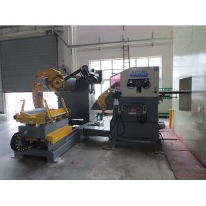 Roller Pinch Nc Servo Roll Feeder Punching Machine , Coil Handling Equipment