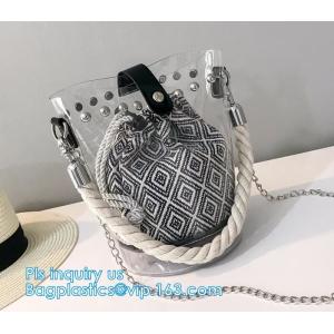 Fashion Ladies PVC Handbag PVC Tote Bag Waterproof Handbag, Vivid printing