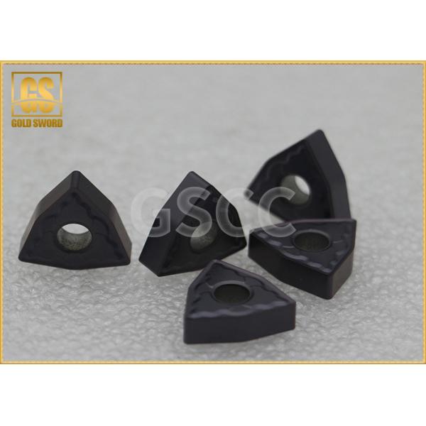 Buy Lathe Carbide Milling Inserts / Accuracy Round Carbide Cutter Inserts at wholesale prices