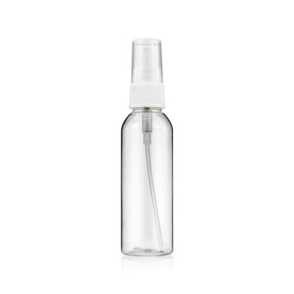 Mini Plastic PET Spray Bottles 70ml for Cleaning Alcohol Gel Shampoo