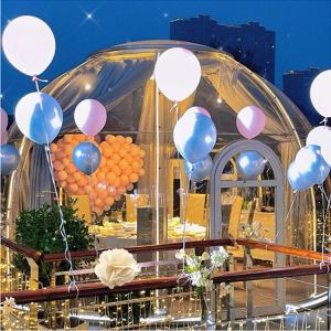 Luxury Transparent Bubble Tent UV Protection ISO Party Dome Tent