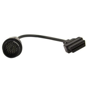 Quality OBD2 OBDII J1962 Female to Mercedes Benz 38 Pin OBD1 Male Connector Cable for sale