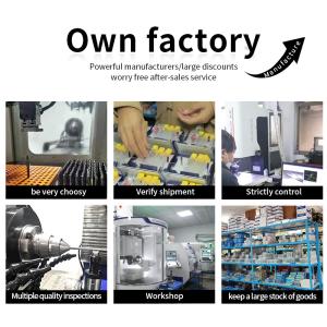 YingBa Customized Rainbow Color DLC Coating Aluminium Milling Cutter Single