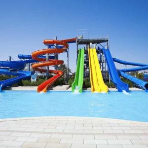 OEM Water Amusement Park Swimming Pool Accessories Fiberglass Slide for Kids