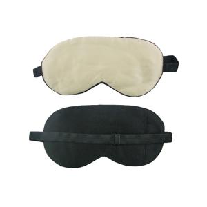 Practical Big Size Silk Sleep Blindfold Eye Mask Can Put Cool Pack Design