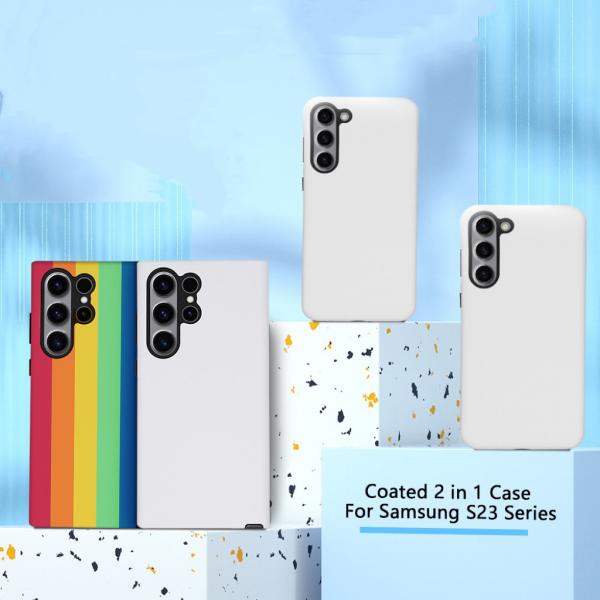 Custom Printing 3D Sublimation Glossy Tough Phone Case For SamSung Galaxy S25 S24 S23