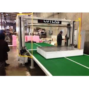 Automatic Sponge Cutting Machine Cnc Latex Sponge Oscillating Blade Cutter