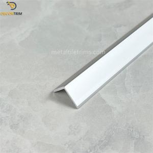 Matt Silver L Shaped Profile Tile Accessories Tile Trim / 2600mm Length
