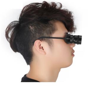 10x34 Fishing Magnifying Glasses Telescope , Super Low Vision Goggles