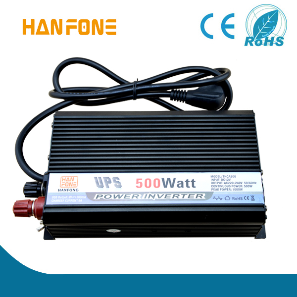HanFong 500 Watt Modified Sine Wave Power Inverters , 50Hz / 60Hz 12v to 220v UPS Inverter Inversor de la energía, inver