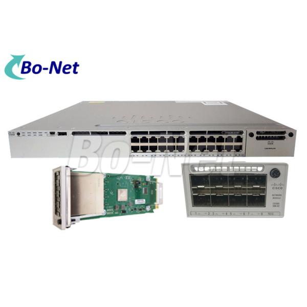 Cisco Gigabit Switch C9300-24T-A 9300 24 Port Modular Uplinks C9300-DNA-A-24-3Y