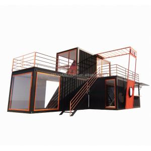 Steel Structure Prefab Cabin Luxury Container House with Galvanized Steel