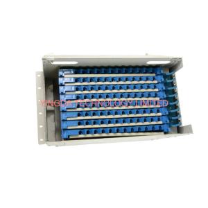 SC ODF 96 Port Patch Panel Fiber Optic Distribution Frame Welding Tray 12 Fibers