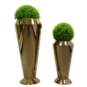 Wholesale copper large planter pots indoor luxury