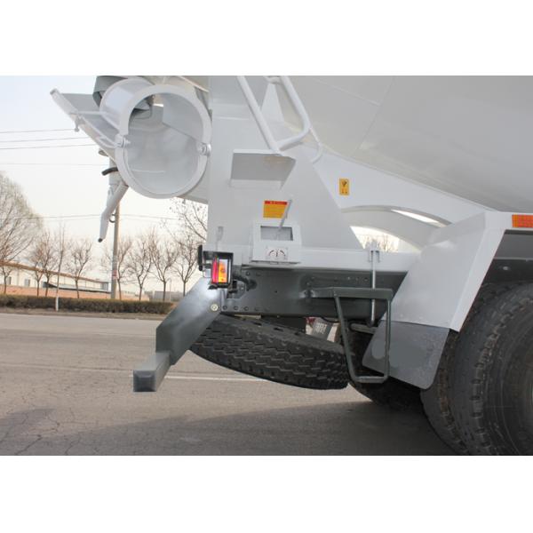 Industrial Concrete Mixer Truck , Ready Mix Concrete Trailer RHD 6X4