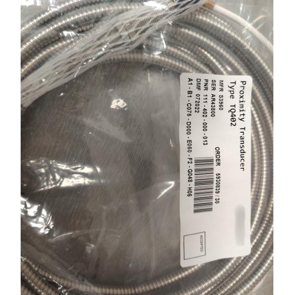 TQ402 111-402-000-013 For Measuring Relative Vibration And Axial Position Of Rotating Machine Shafts Automation