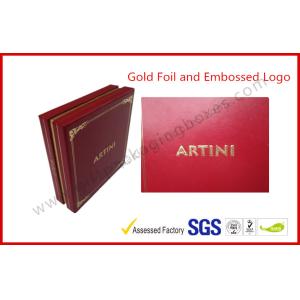 Texture Paper Apparel Gift Boxes , Necklace Earrings Jewlery Set Packaging