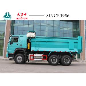 10 Wheeler HOWO Dump Truck 15 CBM-20 CBM Capacity With Superior Heat Dissipation