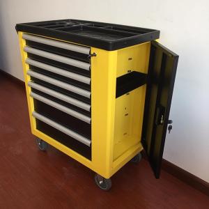 8 Drawer 700 Lbs Heavy Duty Tool Trolley Polished Red