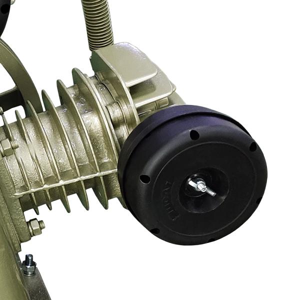 Industrial 3KW Belt Driven 4 Hp Air Compressor Pump Head 1230 Rpm Revolve Speed