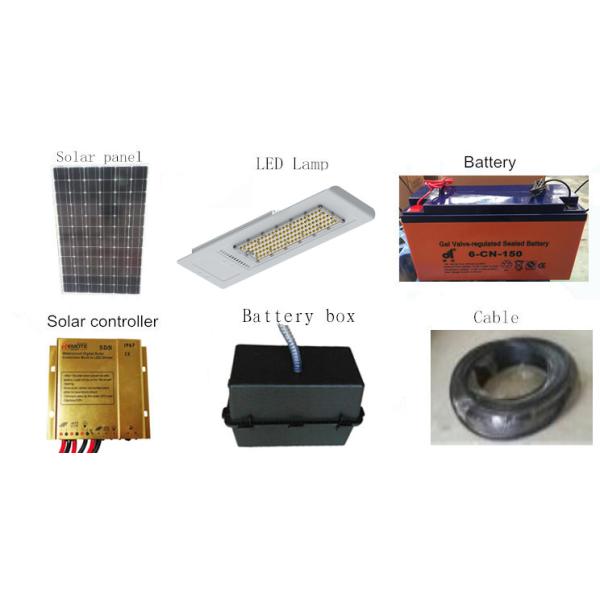 CE Approved Ip65 Led Street Light With Solar Panel