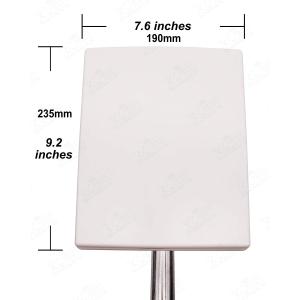 Lightweight ISM Band 2.4GHZ Patch Antenna Horizontal Polarization 14dBi Panel