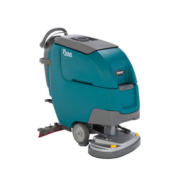Tennant T300e Small Hand Push Floor Washer Commercial Factory Workshop Floor Washer
