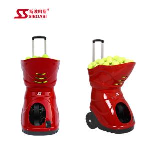 Siboasi W5 Red Tennis Ball Shooting Machine Indoor Outdoor