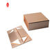 FSC Recyclable Varnishing Cardboard Folding Gift Boxes For Armbands