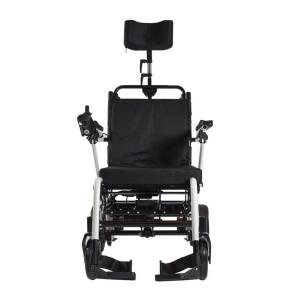 Portable Aluminum Alloy Collapsible Wheelchair With Lamp