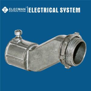Zinc EMT Conduit To Box Offset Connectors Set Screw Type 1/2" To 1"