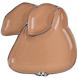 Sustainable and Business Gifts Cute Rabbit Porcelain Snack Dish for Children's