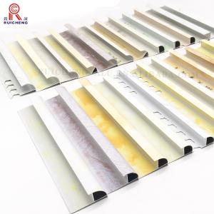 Professional Aluminum Tile Trim Round Shape Ceramic Alloy Protection Extrusion