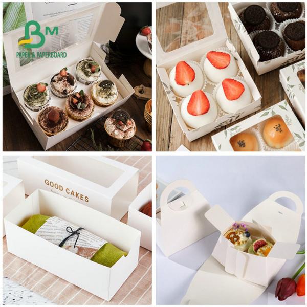 100% Safe One Side Coated White Food Board 275gsm 325gsm For Packing Food 