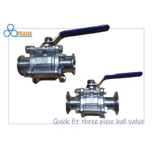 Fire Safe 3 Piece 3˝ 2500LB Industrial Metal Valves