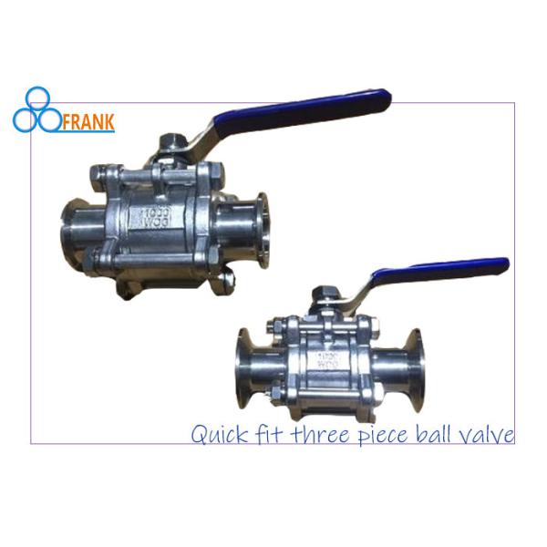 Buy Fire Safe 3 Piece 3˝ 2500LB Industrial Metal Valves at wholesale prices