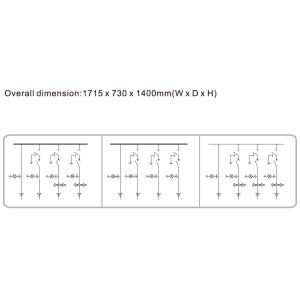 Recycled CKSS Materials Solid Insulated Switchgear Excellent Safety Performance