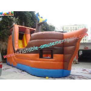 Durable Adult PVC tarpaulin Inflatable Slide Large for rent, re-sale, commercial