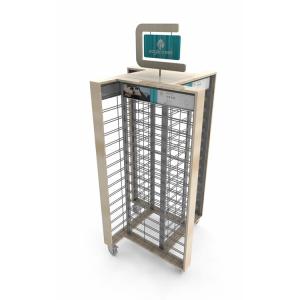 Double Sided Jeans Display Stand For Clothing Store