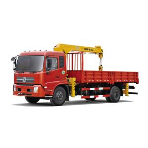 8 ton straight arm truck mounted crane