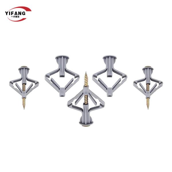 Buy Factory Directly Selling PE Plastic Butterflies Wall Anchor Expand Plug at wholesale prices