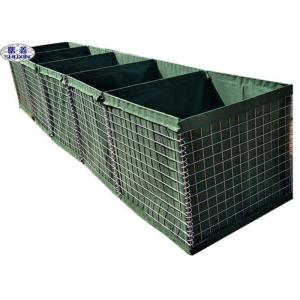 Collapsible Defensive Bastion Barriers Wall Galvanized Craft COC Certification